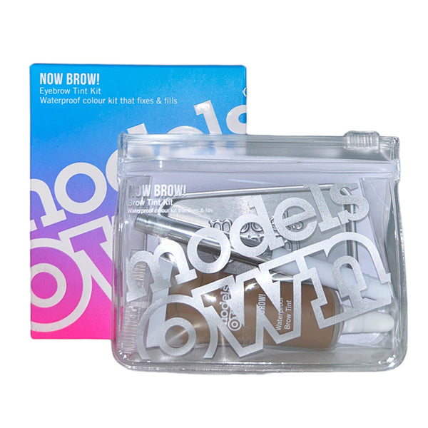 Model's Own Now Brow! Waterproof Eyebrow Tint Kit Light Brown