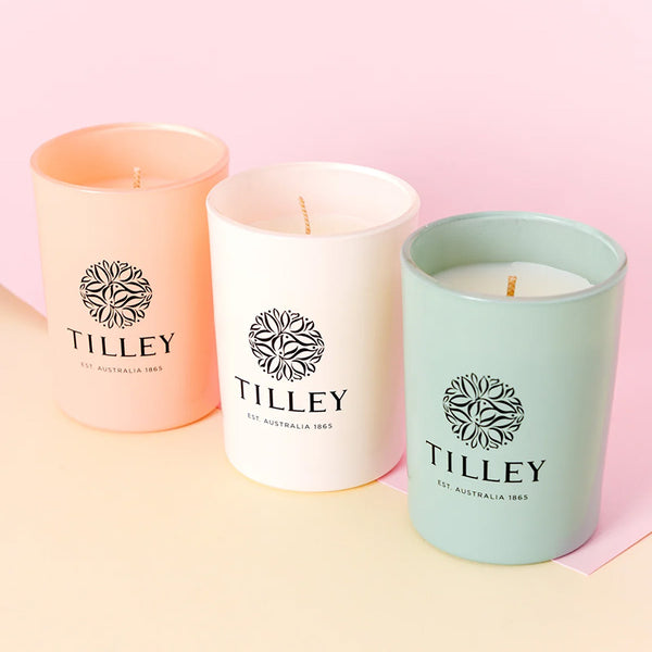 Tilley Trio Votive Candles Boxed Gift Set 3 X 70g