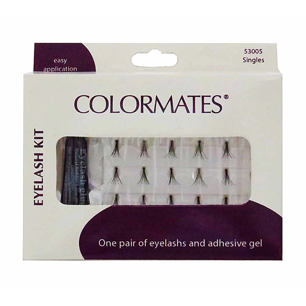 Colormates Eyelash Kit Singles with Adhesive