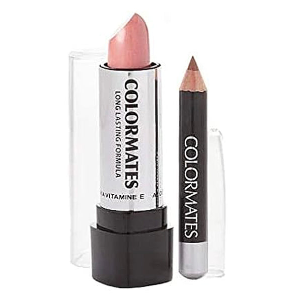 Colormates Lipstick & Lipliner Set Pink Shimmer