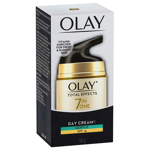 Olay Total Effects Face Cream Moisturiser Gentle SPF 15 50g