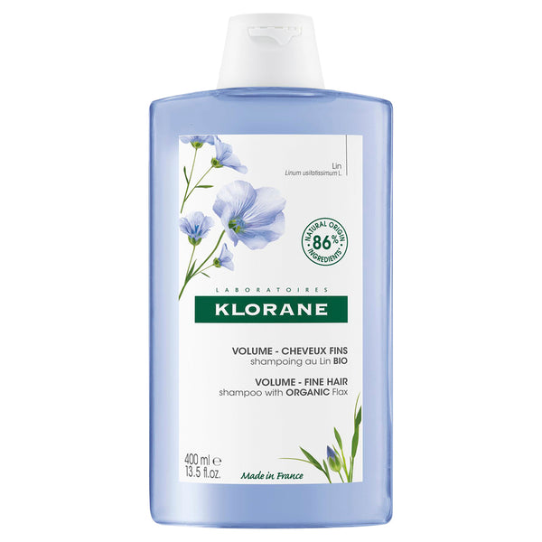 Klorane Volumising Shampoo with Organic Flax 400ml