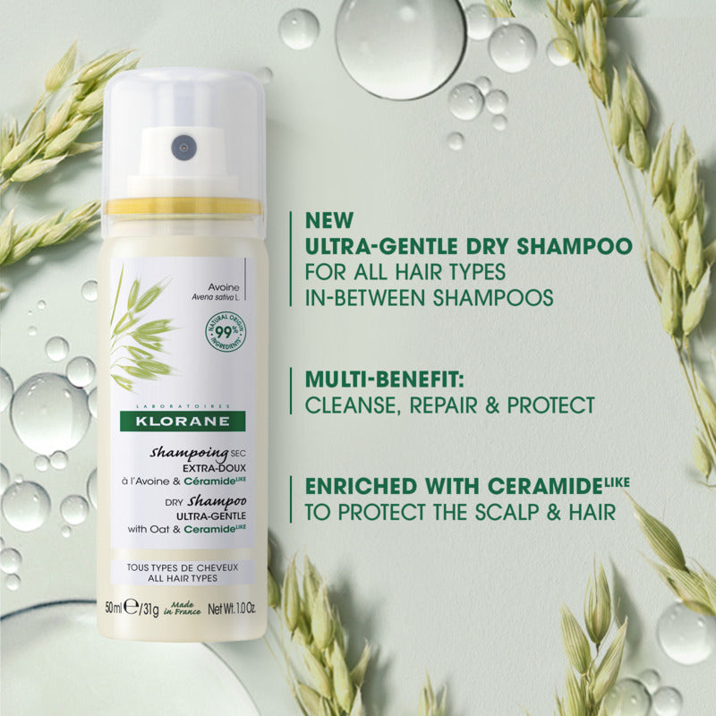 Klorane Dry Shampoo with Oat & Ceramide 50ml
