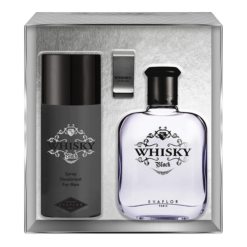 Whisky Black 3 Piece Gift Set