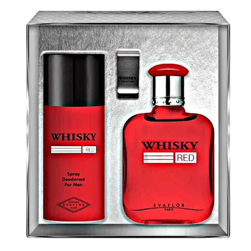 Whisky Red 3 Piece Gift Set