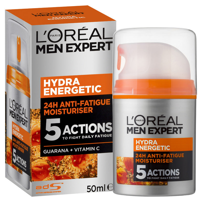 L’Oréal Paris Men Hydra Energetic Moisturiser 50ml