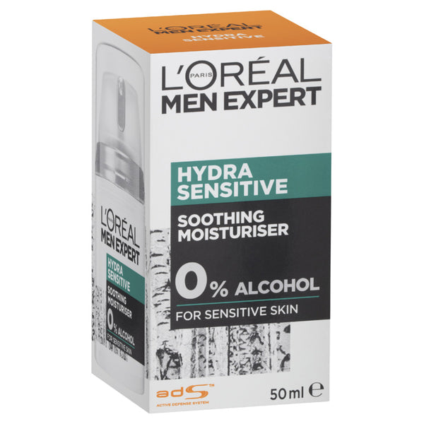 L’Oréal Paris Men Hydra Sensitive Moisturiser 50ml