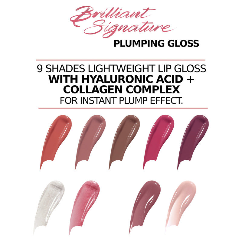 L’Oréal Paris Liquid Brilliant Signature Plumping Lip Gloss 400 I Maximize