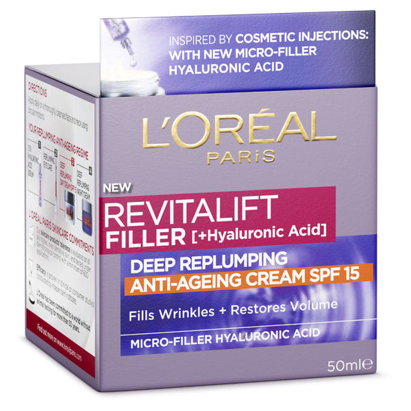 L’Oréal Paris Revitalift Filler Day Cream Spf15 50ml