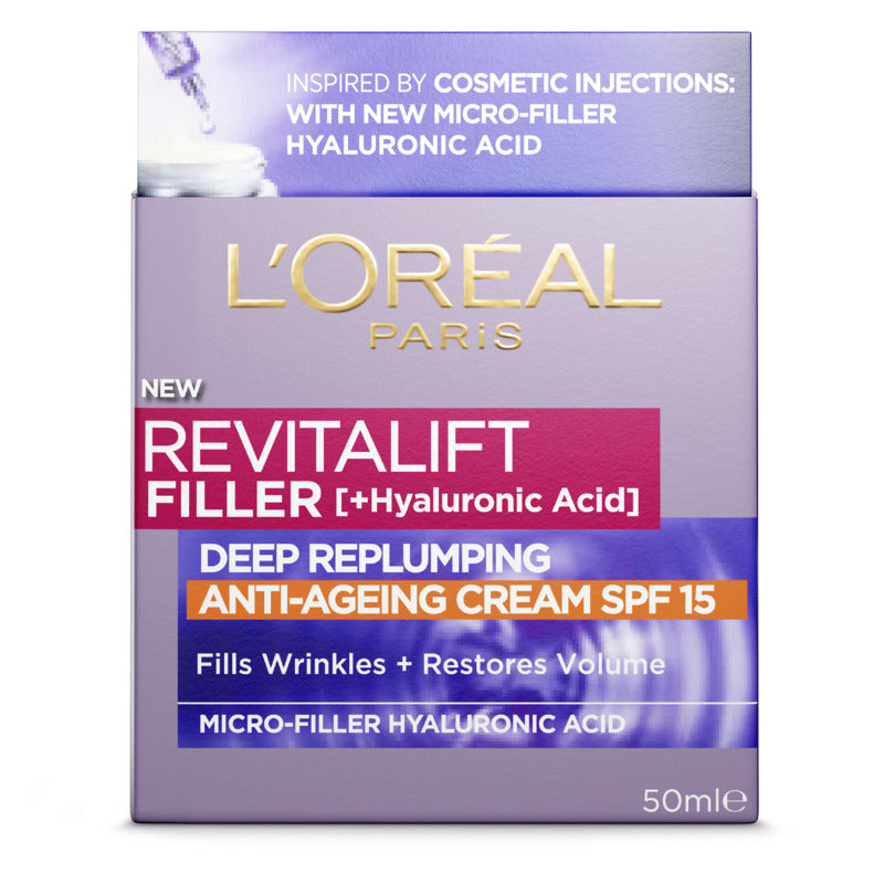 L’Oréal Paris Revitalift Filler Day Cream Spf15 50ml