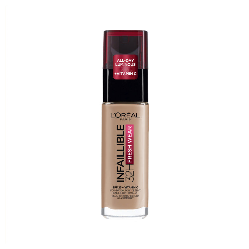 L’Oréal Paris Infallible Fresh Wear Liquid Foundation 225 Beige Sand