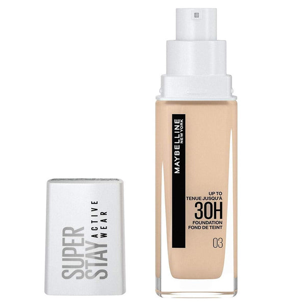 Maybelline SuperStay 24HR Full Coverage Liquid Foundation True Ivory 03