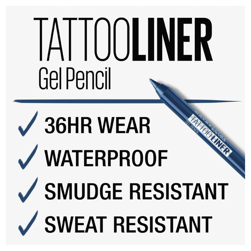 Maybelline Tattoo Gel Pencil Deep Onyx