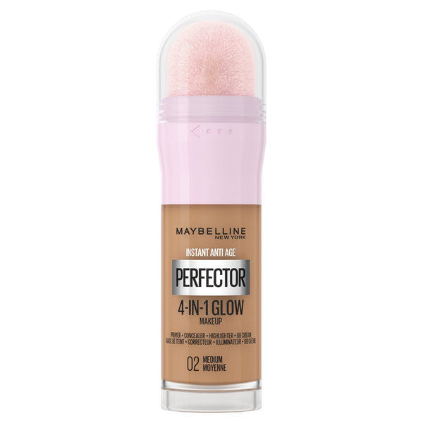 Maybelline Instant Perfector 4-In-1 Glow Foundation Makeup 02 Medium