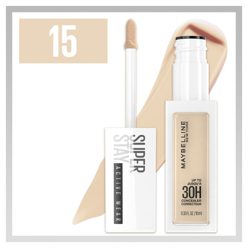 Maybelline Superstay 30HR Activewear Concealer 15 Light