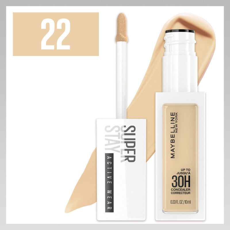 Maybelline Superstay 30HR Activewear Concealer 22 Wheat