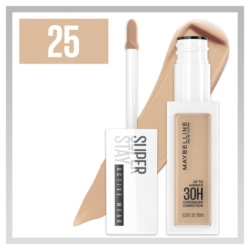 Maybelline Superstay 30HR Activewear Concealer 25 Medium