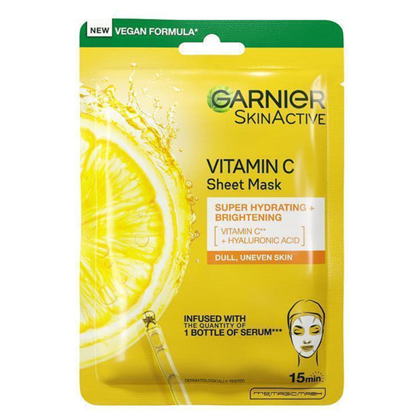 Garnier Hydra Bomb Vitamin C* Brightening & Hydrating Sheet Mask
