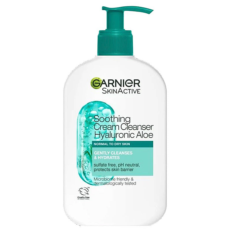 Garnier Skin Active Hyaluronic Aloe Cream Cleanser 250ml