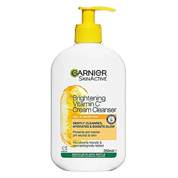 Garnier Skin Active Brightening Vitamin C Cream Cleanser 250ml