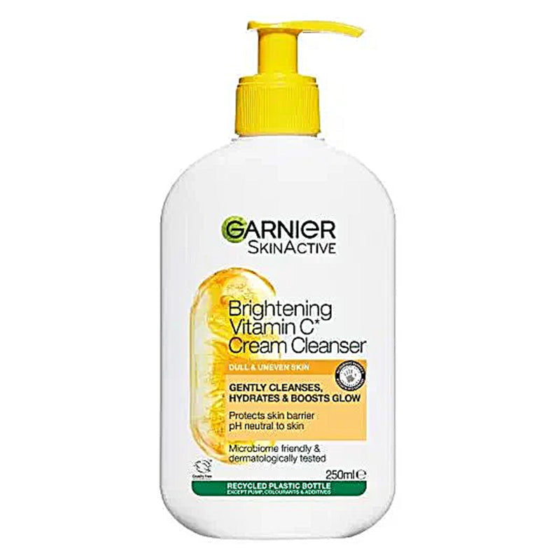 Garnier Skin Active Brightening Vitamin C Cream Cleanser 250ml