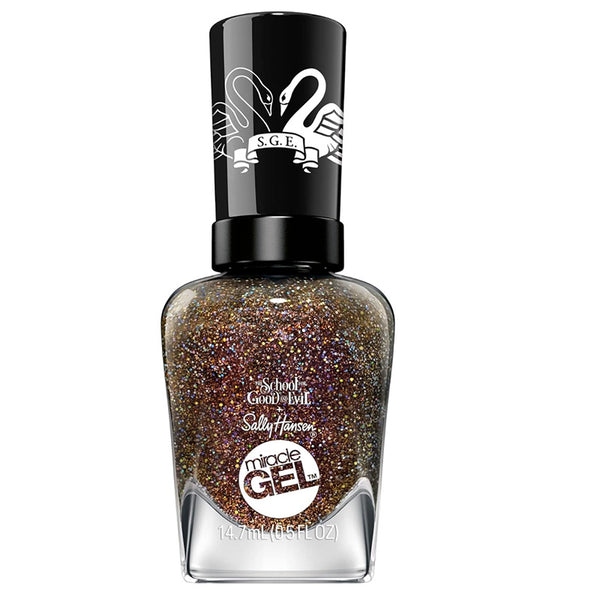 Sally Hansen Miracle Gel x The School For Good and Evil Brown Sparkle
