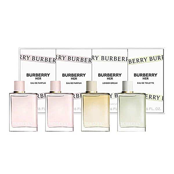 Burberry Her Miniature 4 Piece Gift Set