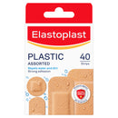 Elastoplast Water Resistant Plastic Plaster Assorted 40 Pack