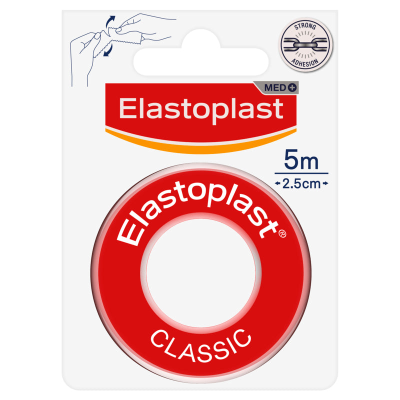 Elastoplast Classic Fixation Tape 2.5cm x 5m