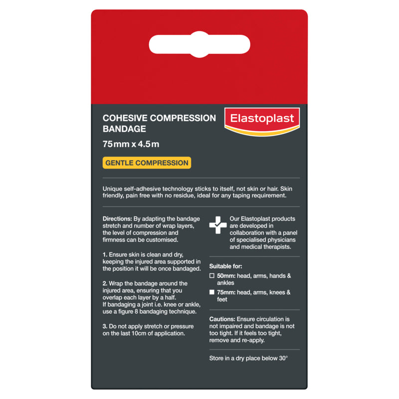 Elastoplast Sport Bandage Flesh 7.5Cm X 4.5M