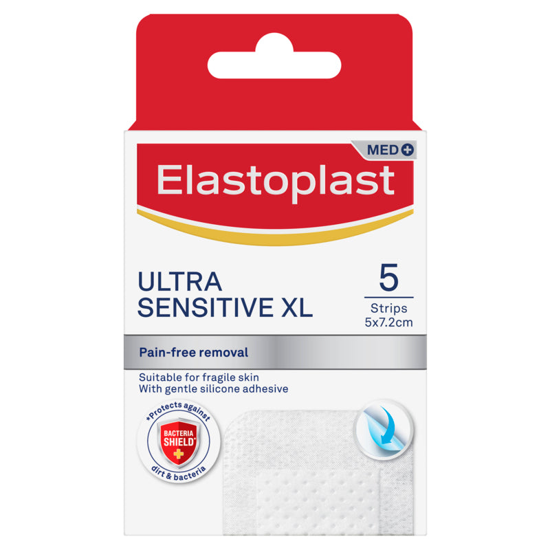 Elastoplast Ultra-Sensitive Wound Plaster XL 5 Pack