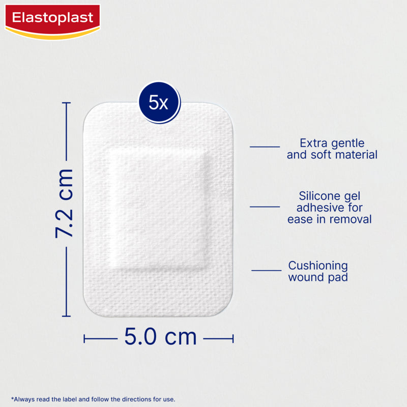 Elastoplast Ultra-Sensitive Wound Plaster XL 5 Pack