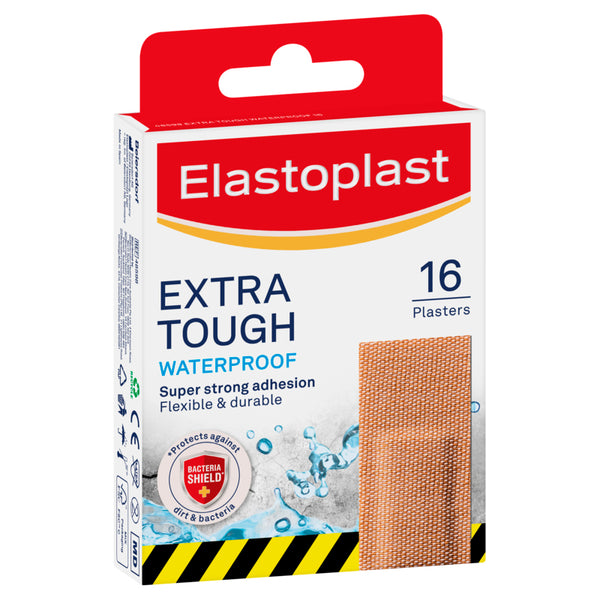 Elastoplast Extra Tough Waterproof Plaster 16 Pack