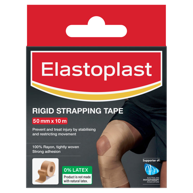 Elastoplast Rigid Strapping Tape Tan 50mm x 10m