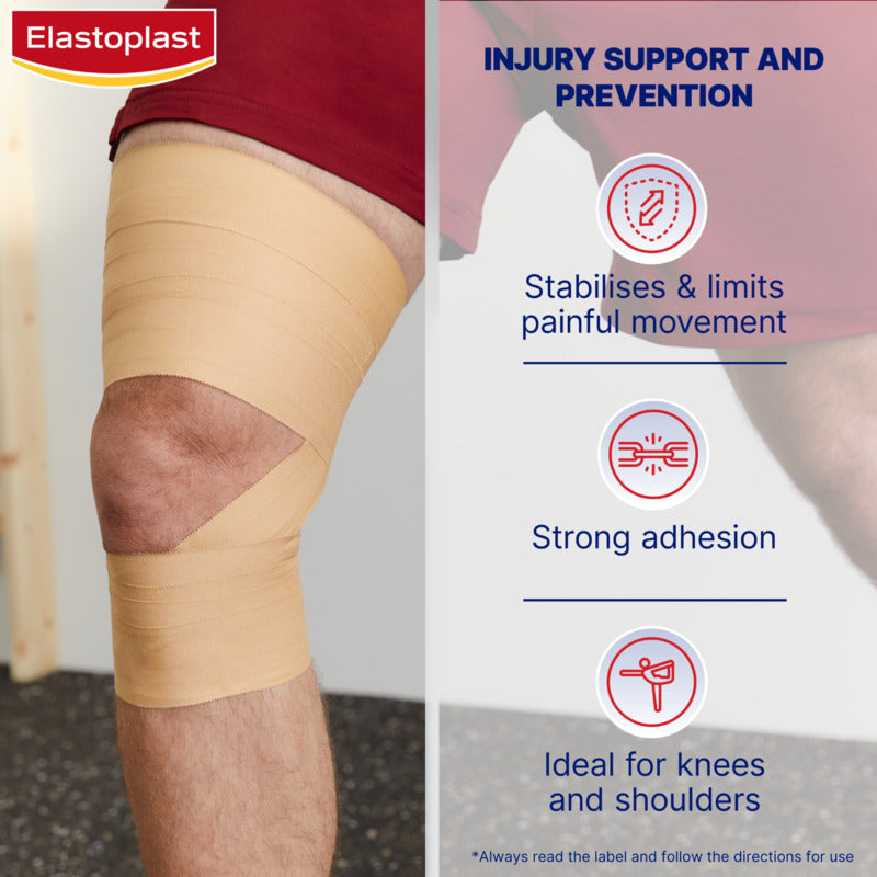 Elastoplast Rigid Strapping Tape Tan 50mm x 10m