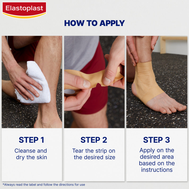 Elastoplast Rigid Strapping Tape Tan 25mm x 10m