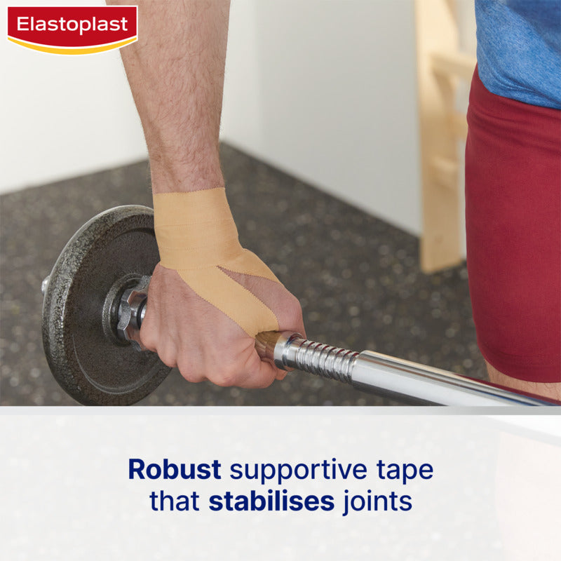 Elastoplast Rigid Strapping Tape Tan 25mm x 10m