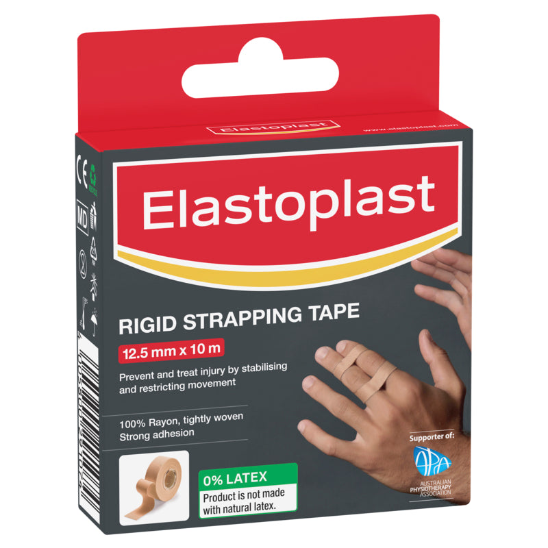 Elastoplast Rigid Strapping Tape Tan 12.5mm x 10m