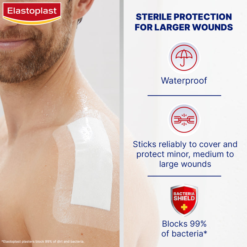 Elastoplast Waterproof 4XL Dressing 5 Pack