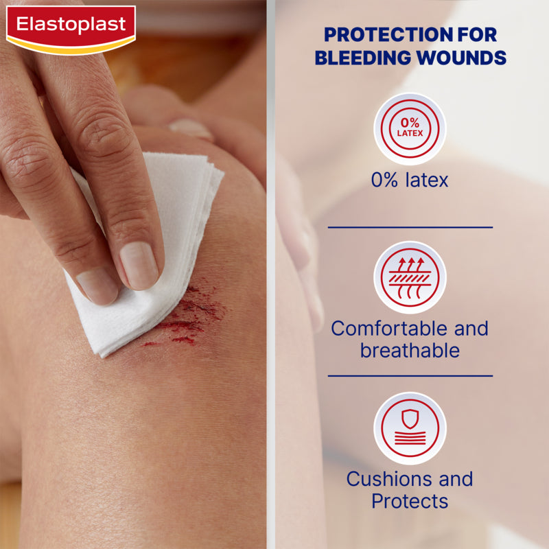 Elastoplast Soft Gauze 7.5cm x 7.5cm 10 Pack