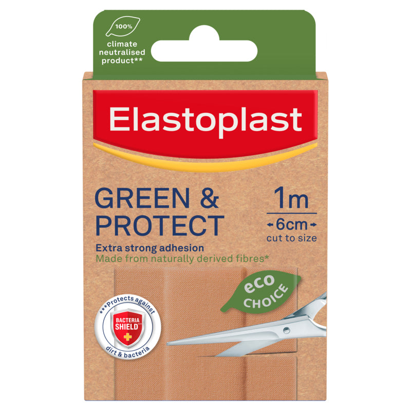 Elastoplast Green & Protect Dressing 1m x 6cm