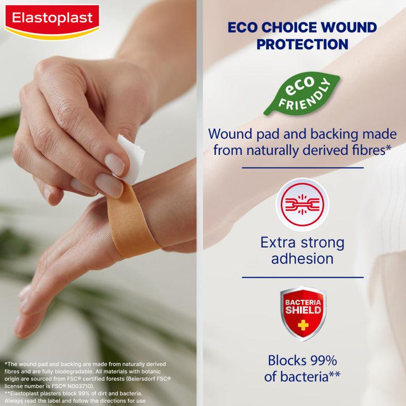 Elastoplast Green & Protect Dressing 1m x 6cm