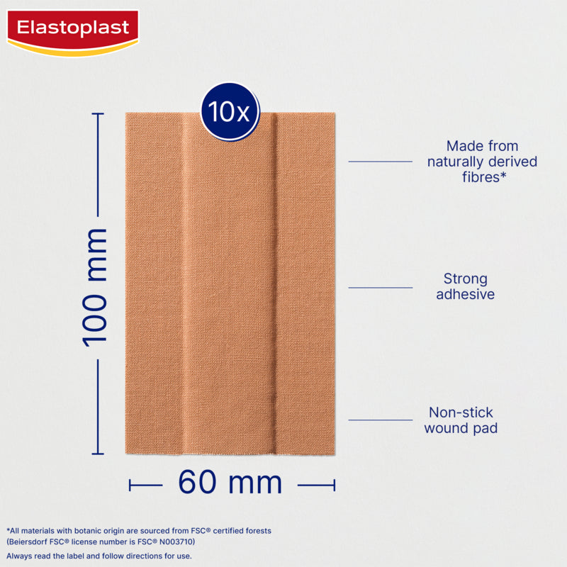 Elastoplast Green & Protect Dressing 1m x 6cm