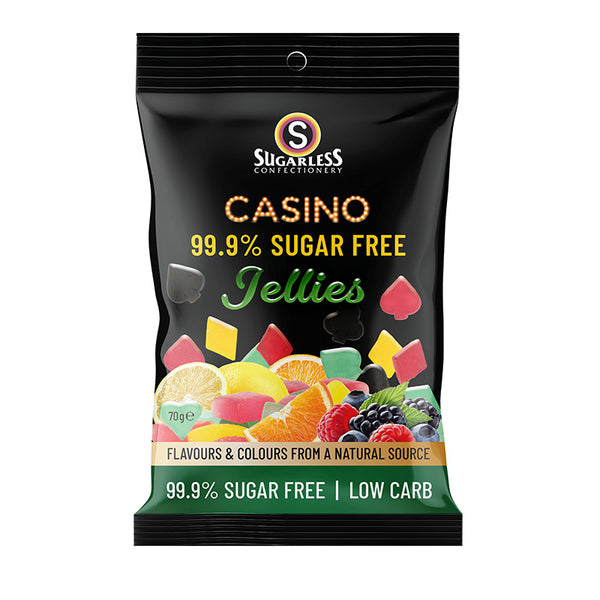 Sugarless Confectionery Casino Jellies 70g