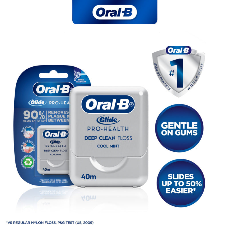 Oral B Glide Deep Clean Dental Floss 40m