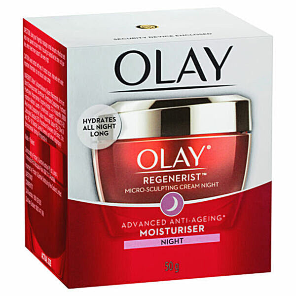 Olay Regenerist Micro-Sculpting Night Face Cream Moisturiser 50g