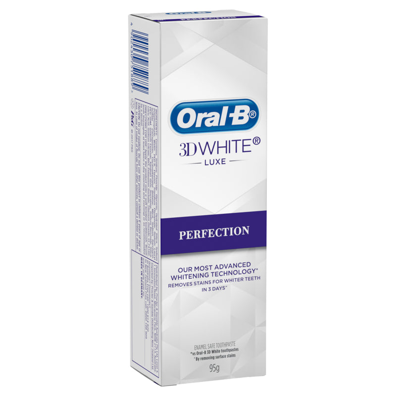 Oral B 3D White Luxe Perfection Whitening Toothpaste 95g