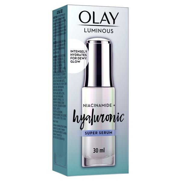 Olay Luminous Niacinamide + Hyaluronic Super Face Serum 30mL