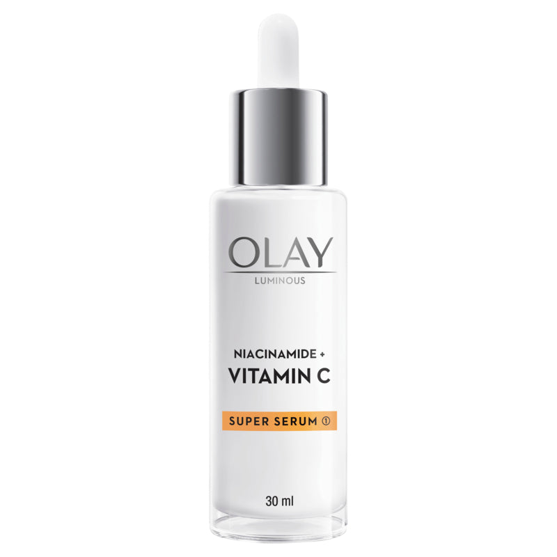 Olay Luminous Niacinamide + Vitamin C Brightening Super Serum 30ml (For Dark Spots and Dull Skin)