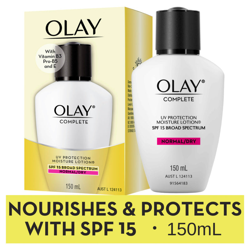 Olay Complete UV Protection Moisture Lotion Normal/Dry 150ml